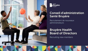 Graphic for Bruyère Health Board of Directors recruitment 2025