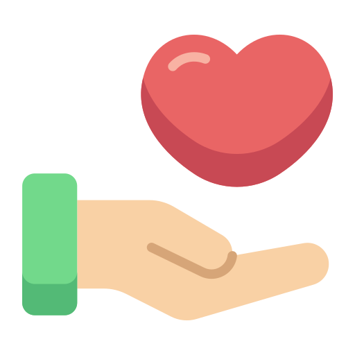 hand with heart